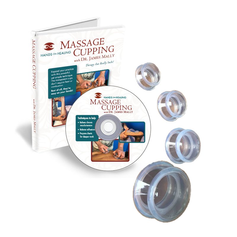 Massage Cupping - DVD and set of Cups